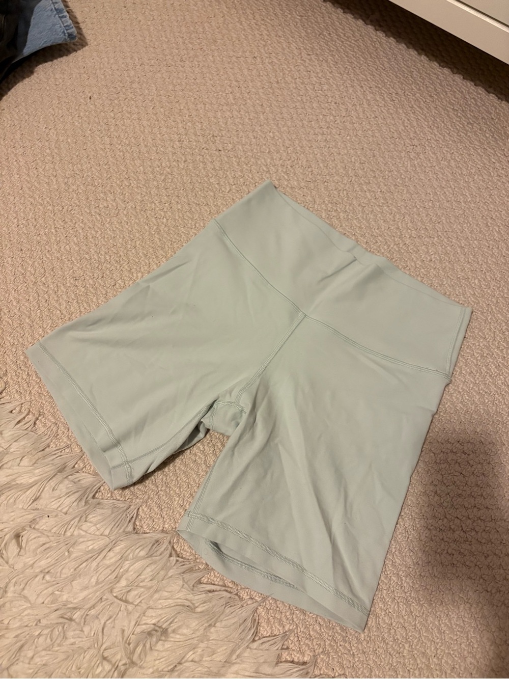 TNA Light Sage High-Rise Bike Shorts